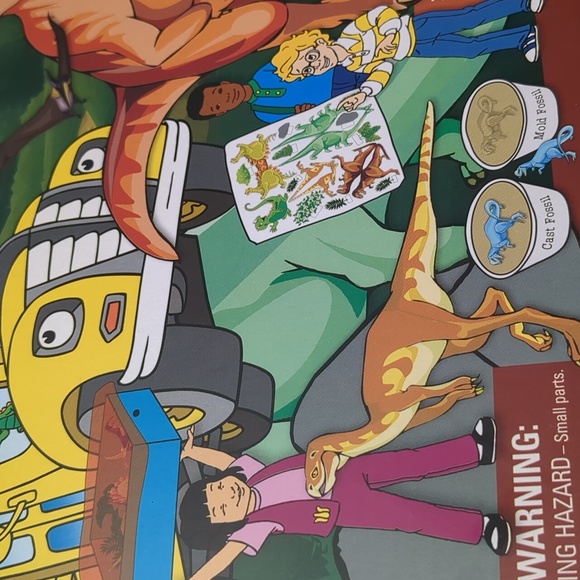The Magic School Bus  Back In Time With The Dinosaurs By Young Scientists Club - Picture 4 of 10